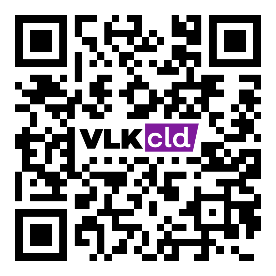 VLK Cloud QR